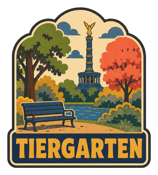 Preview for Tiergarten Berlin Illustrated Sticker