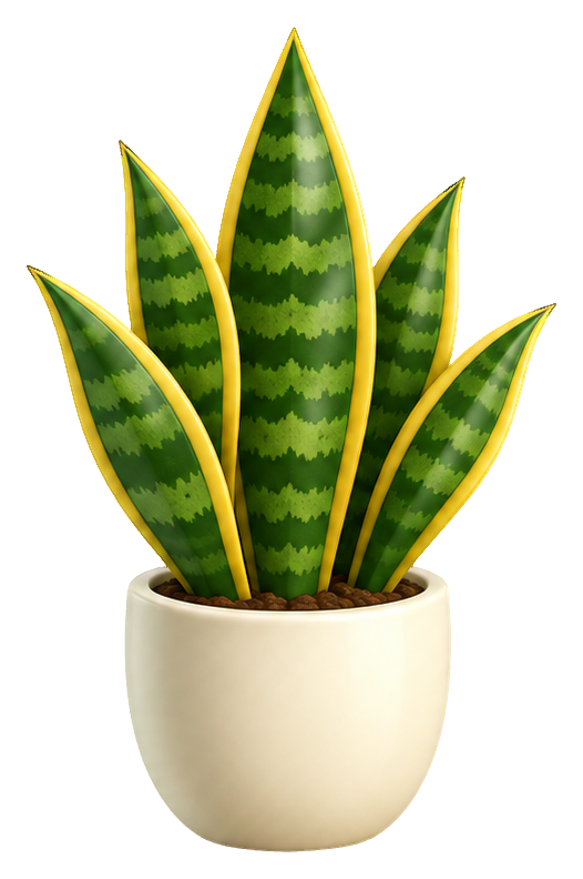Preview for 3d Houseplants Snake Plant