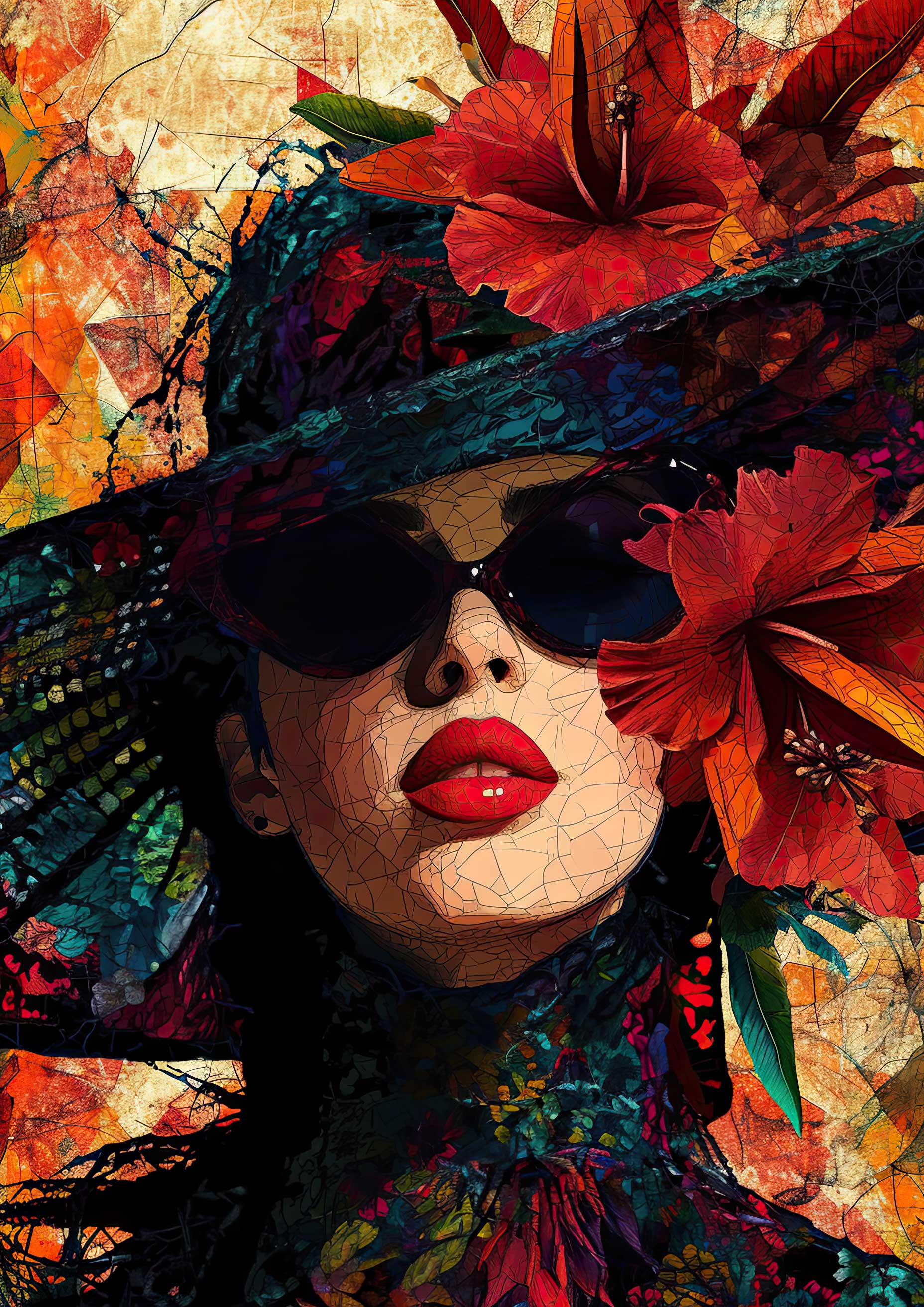 Preview for Vibrant-fashion-portrait-art-celebrities-background-6634e
