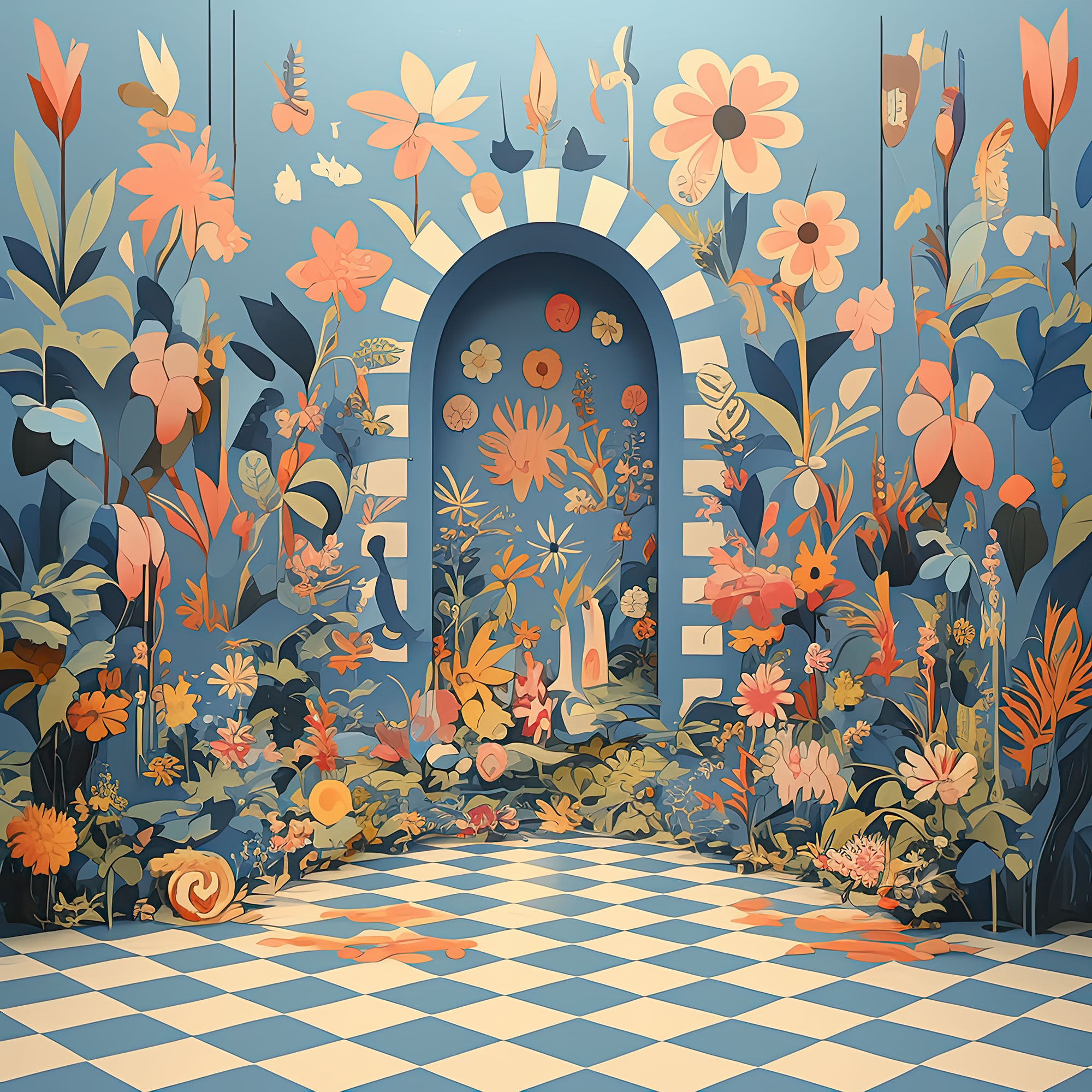 Preview for Modern-app-design-template-interior-backdrop-background-482a3