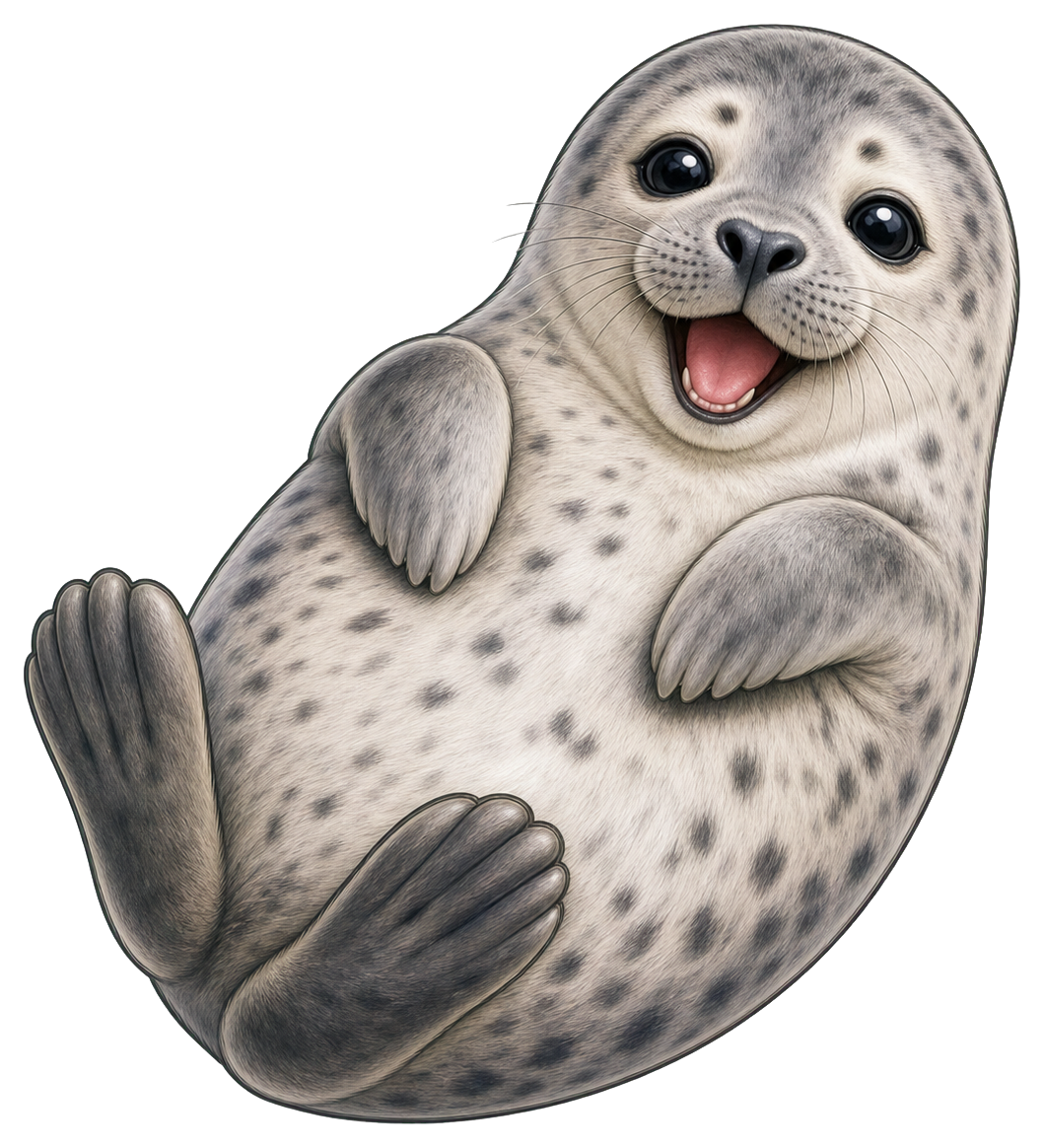 Preview for Toy Seal Sticker Graphic