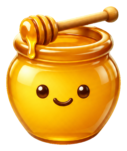 Preview for 3d Breakfast Buddies Honey Jar