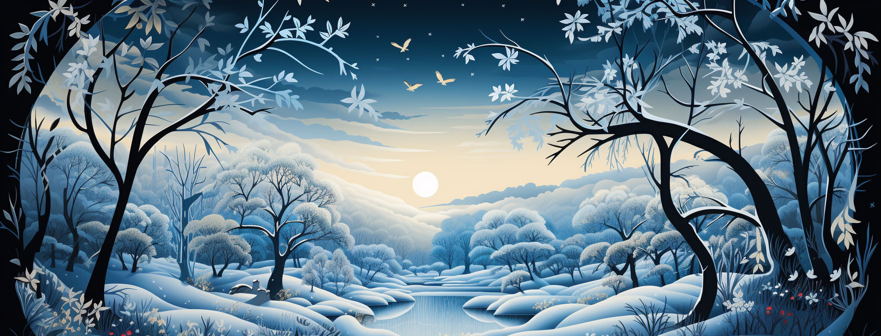 Preview for Winter-wonderland-landscape-christmas-cover-background-af7b6