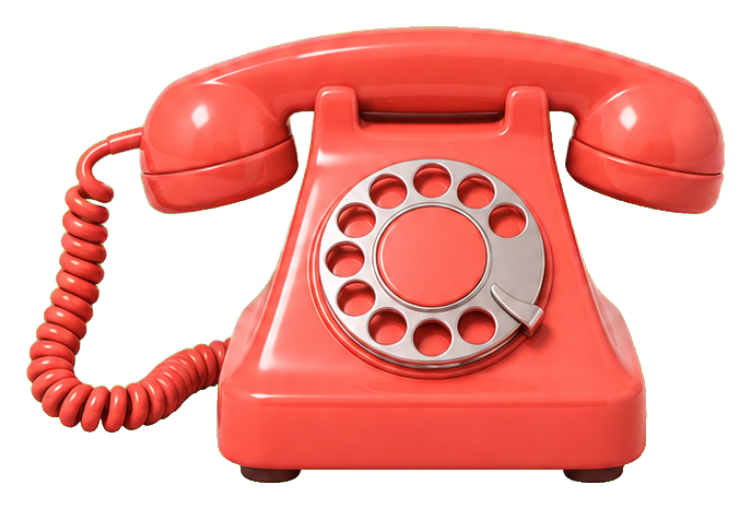 Preview for Coral Rotary Phone Sticker
