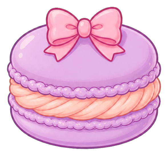 Preview for Lavender Macaron Sticker