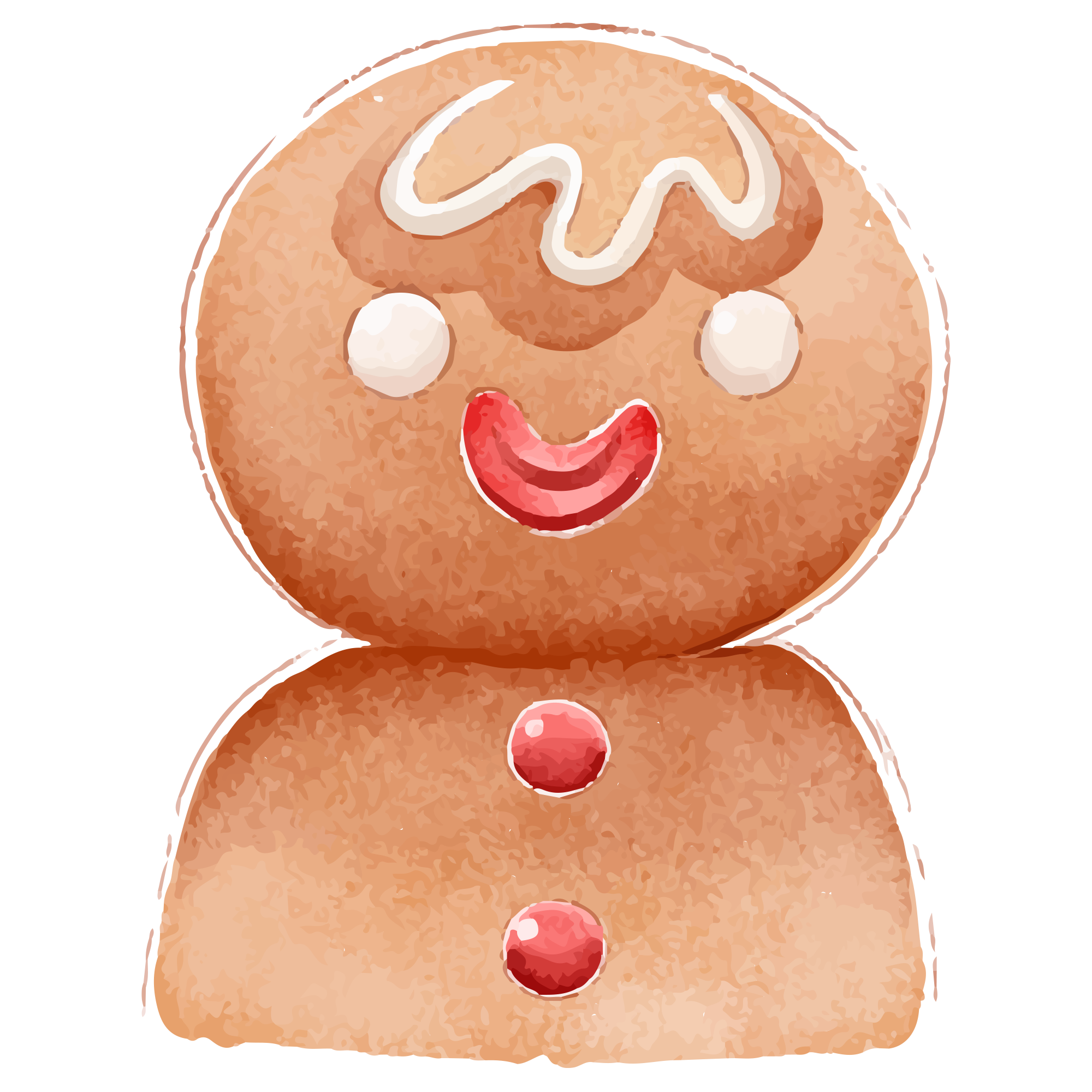 Preview for Gingerbread-man-illustration-watercolor-christmas-sticker-91cce