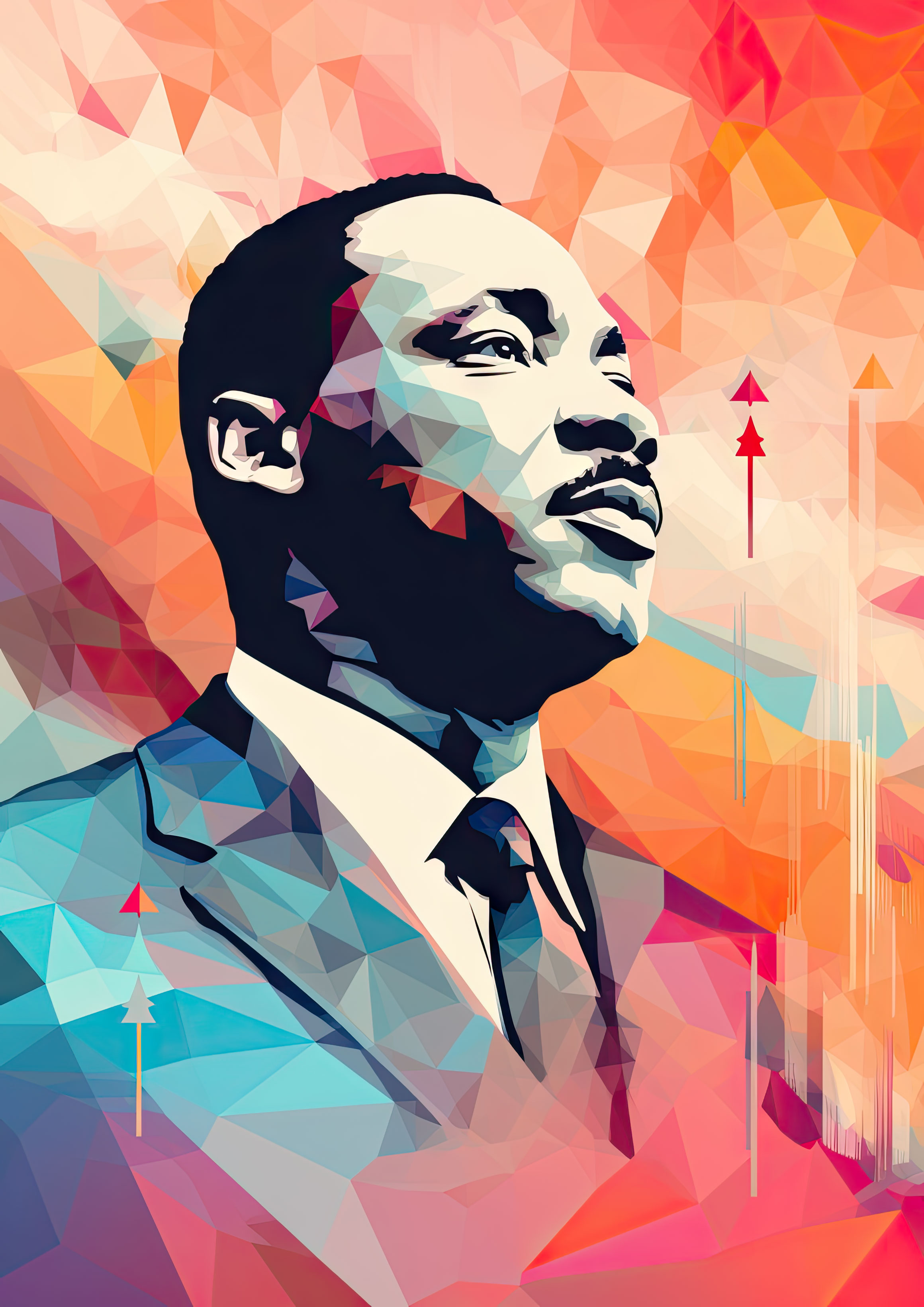 Preview for Martin-luther-king-jr-geometric-art-mlk-background-05f80