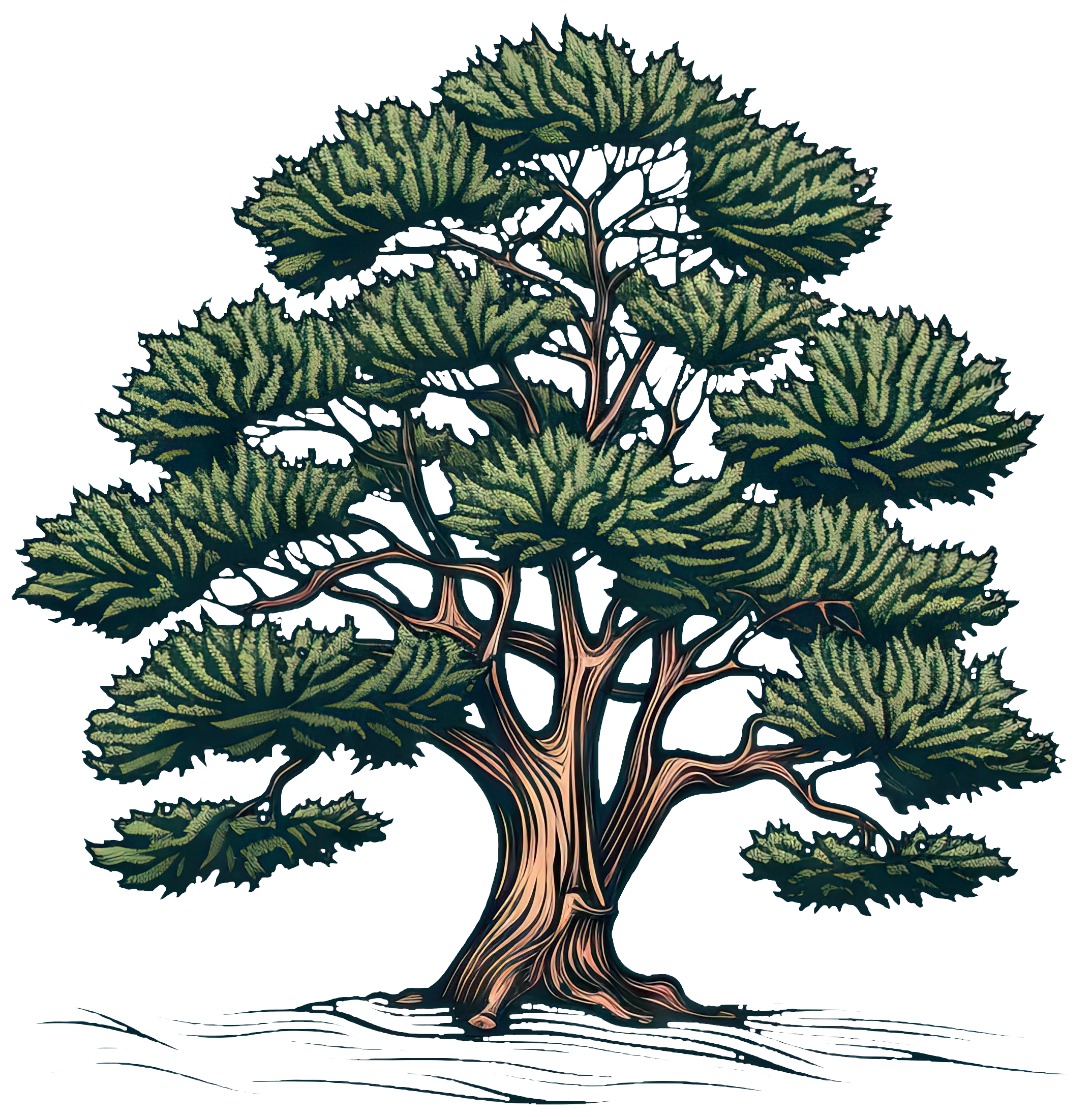 Preview for Pixel-tree-illustration-logo-tree-sticker-197b6