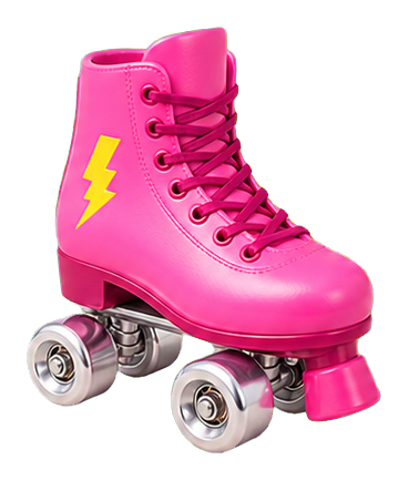 Preview for Pink Roller Skate Charm Sticker