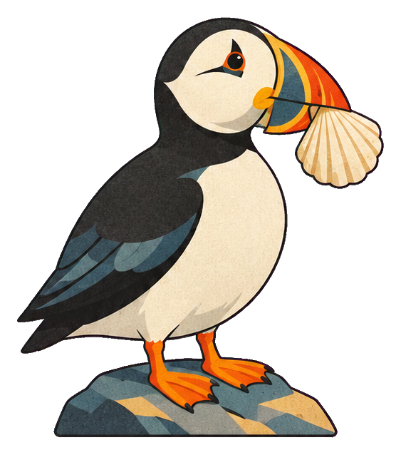 Preview for Puffin And Seashell