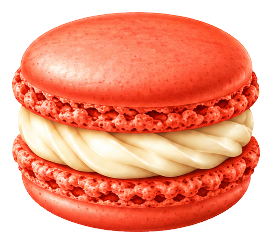 Preview for Airbrush Sweet Treats Berry Macaron