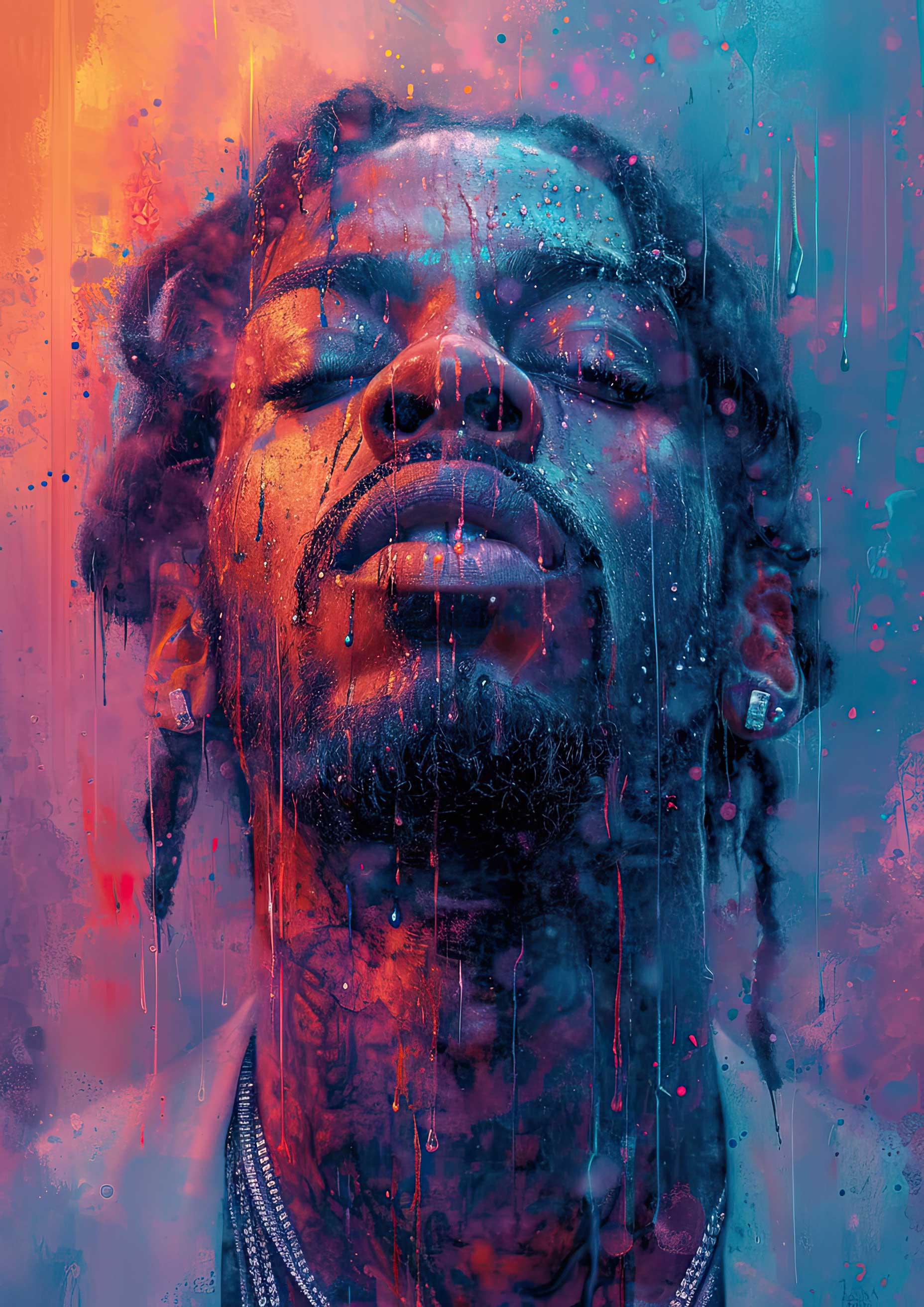 Preview for Vibrant-portrait-man-tears-celebrities-background-860f2