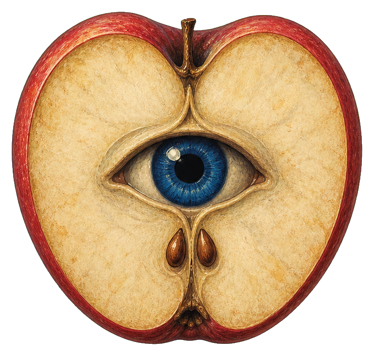 Preview for Eye Apple Slice Sticker