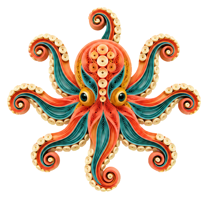 Preview for Quilled Sea Creatures Octopus