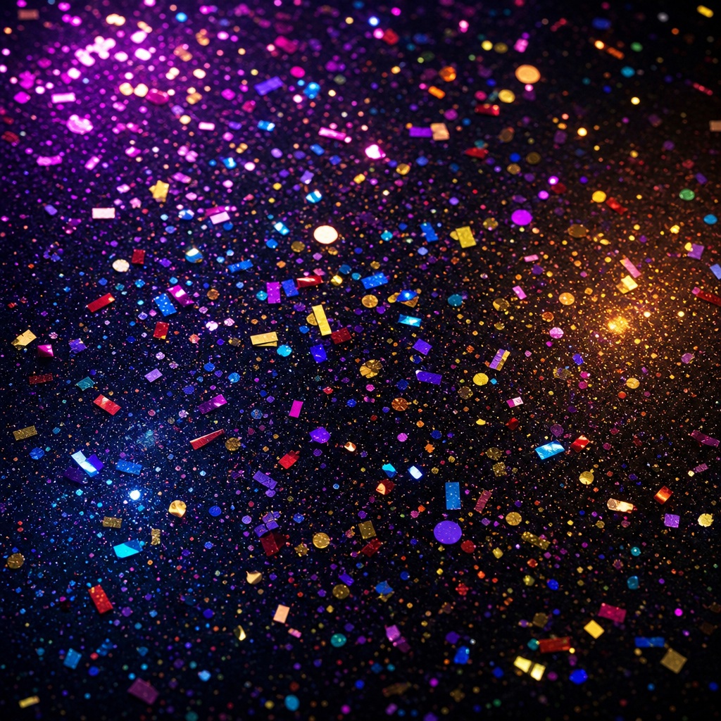 Preview for Birthday Confetti Background Stock Texture