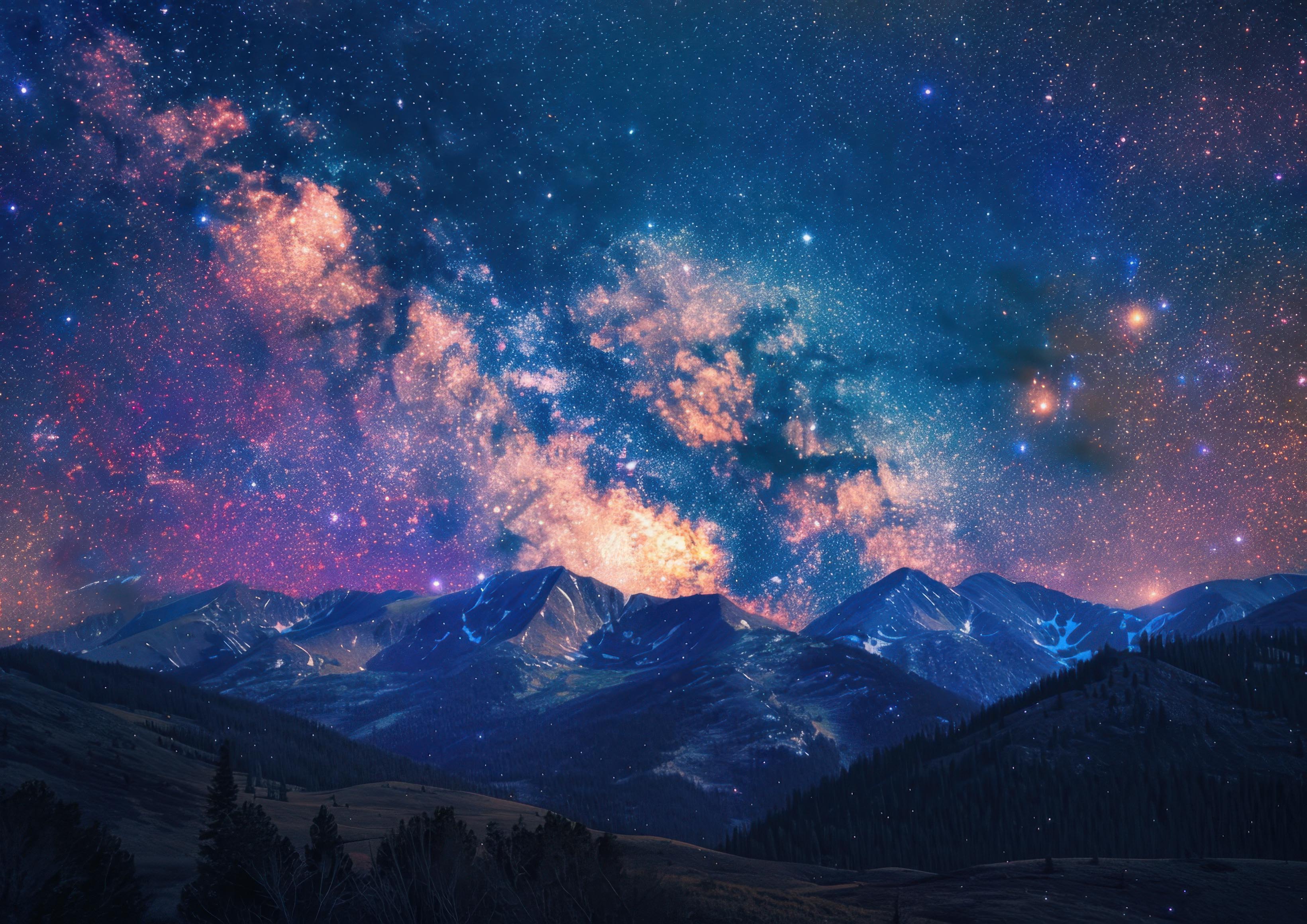 Preview for Milky-way-over-mountains-astrophotography-photo-background-68f96
