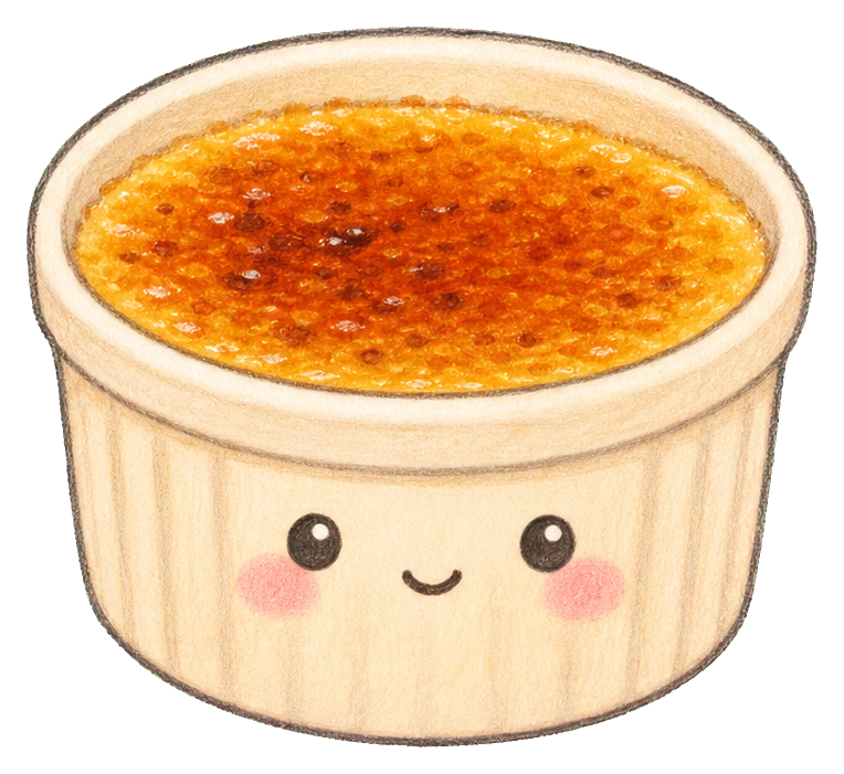 Preview for Creme Brulee Ramekin Sticker
