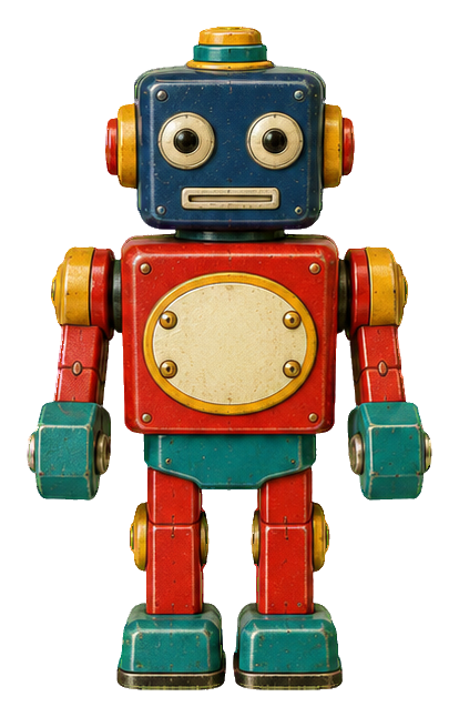 Preview for Tin Toy Robots Oval Chest