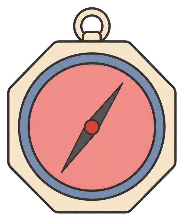 Preview for Compass Sticker For Photo And Design Overlays