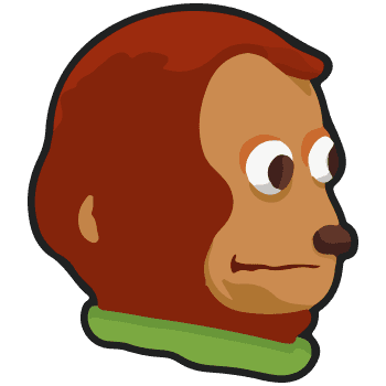 Preview for Cartoon-monkey-face-logo-sticker-3a9c8