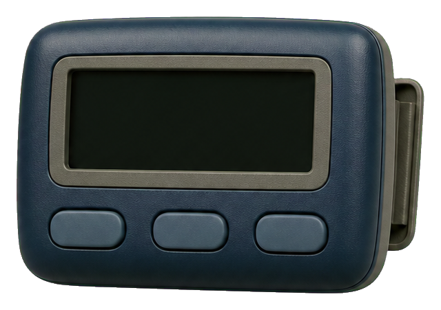 Preview for Blank Screen Pager Sticker