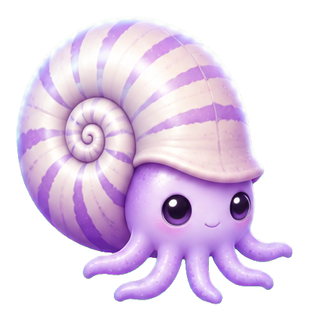 Preview for Pearl Spiral Nautilus Sticker