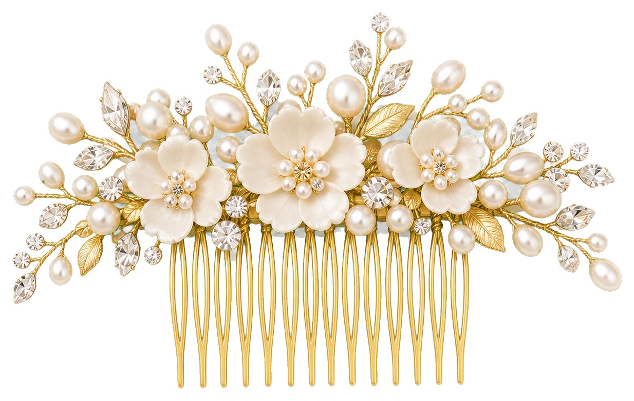 Preview for Bridal Hair Comb Sticker