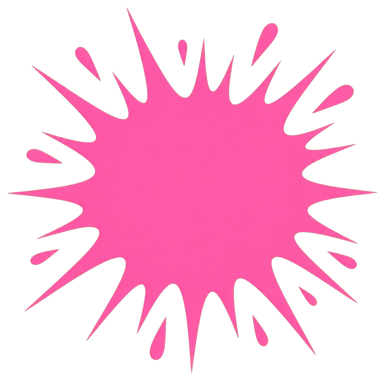 Preview for Pink Energy Splash Sticker