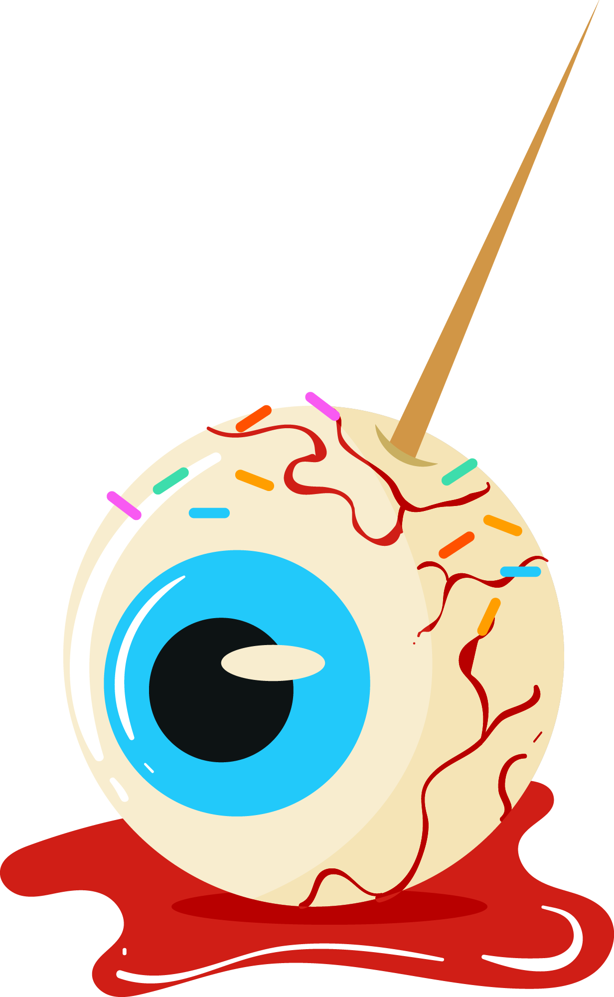 Preview for Halloween-eyeball-candy-apple-halloween-candy-sticker-701bc