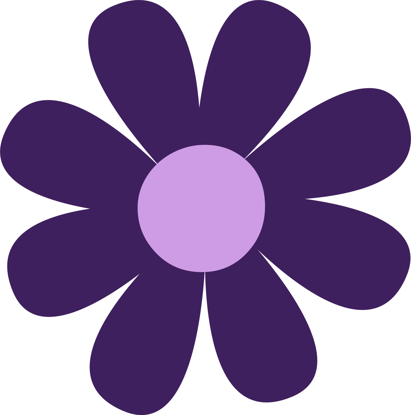 Preview for Purple-flower-icon-design-love-design-sticker-9cc27