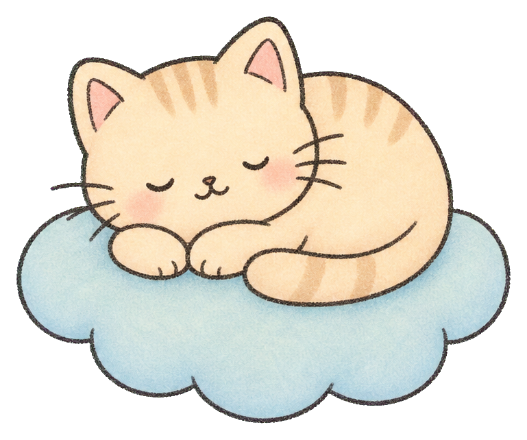 Preview for Cat On Cloud Sticker