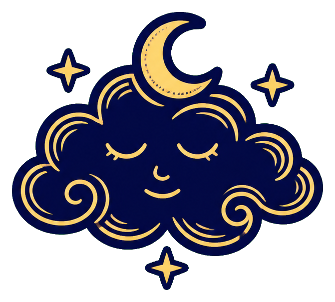 Preview for Cloud Crescent Face Sticker