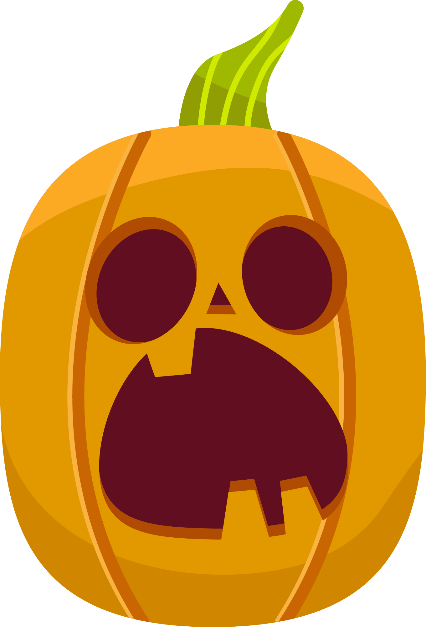 Preview for Halloween-pumpkin-skull-illustration-pumpkins-sticker-49751