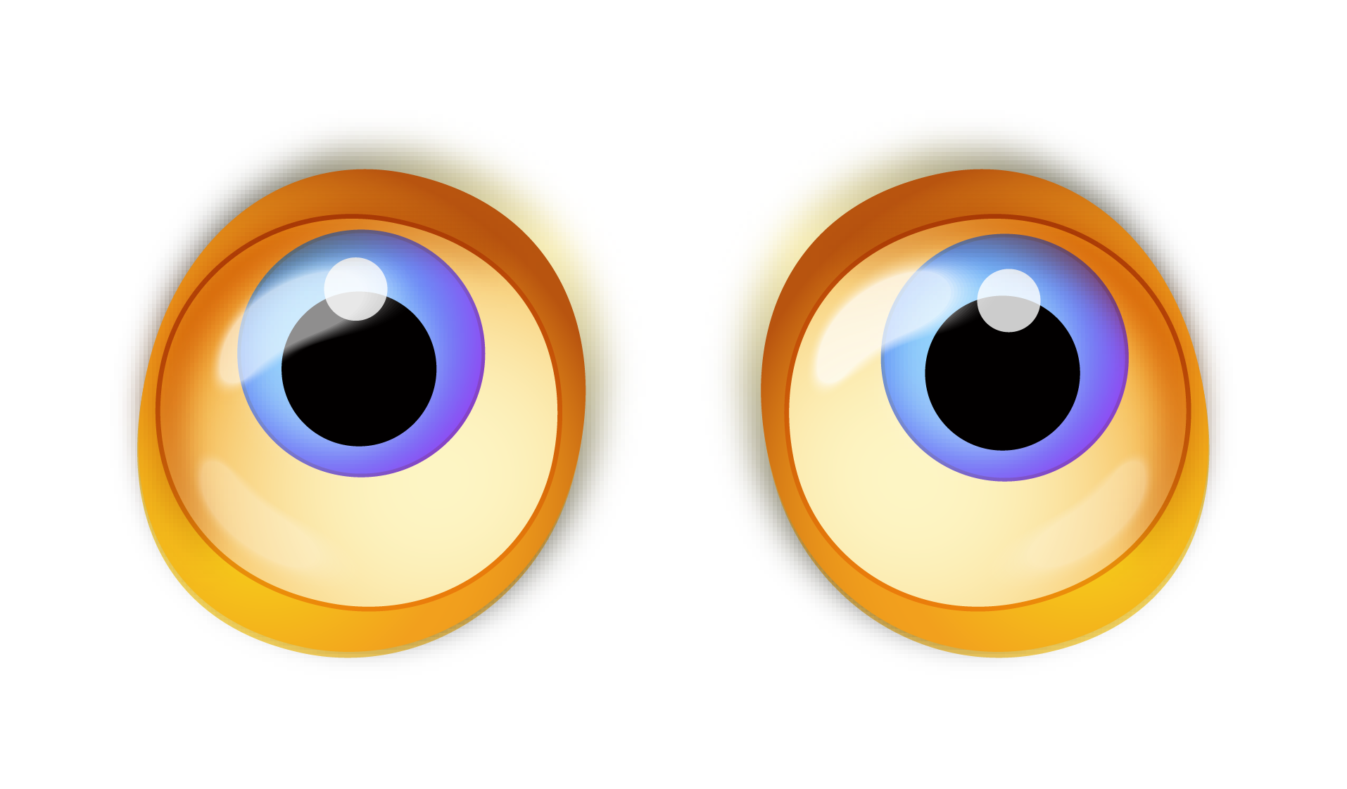 Preview for Cartoon-eyes-observation-emoji-eyes-sticker-a77b6