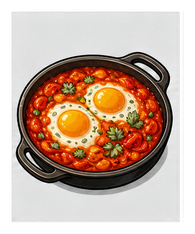 Preview for Shakshuka Pan Sticker For Food Designs