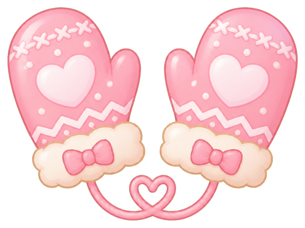 Preview for Kawaii Mittens Sticker