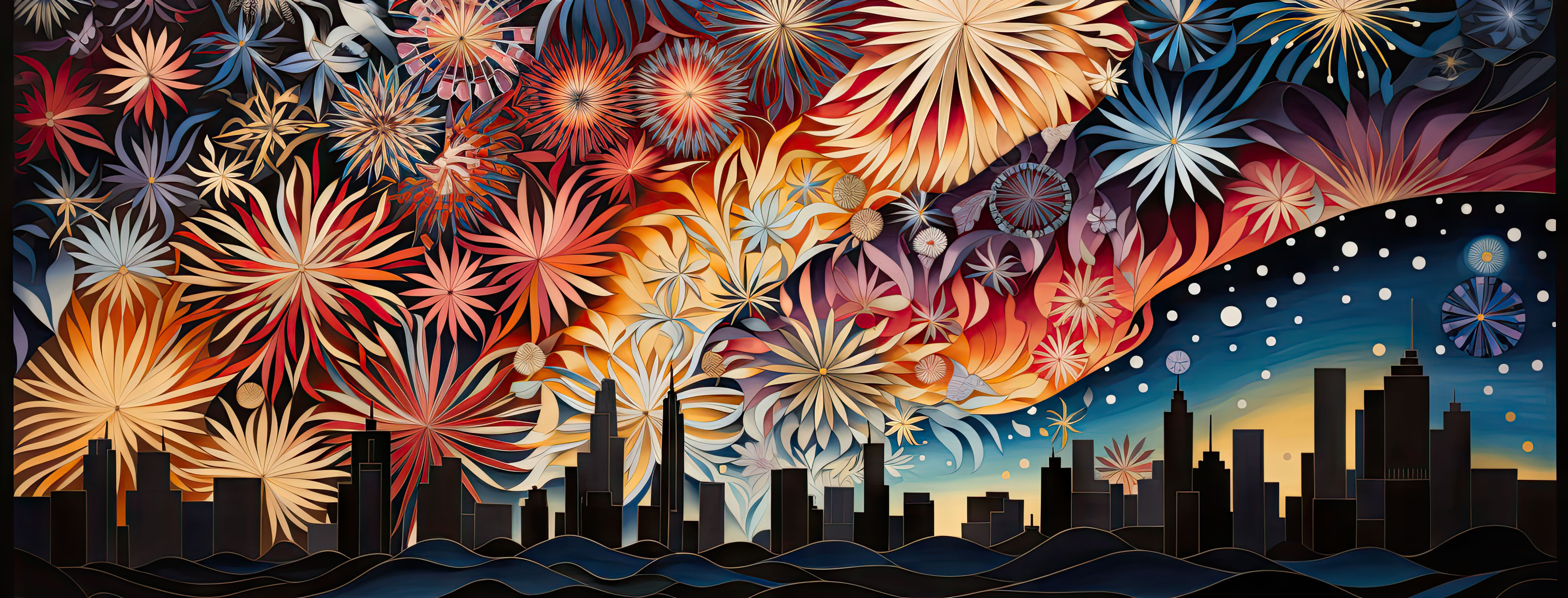 Preview for City-fireworks-night-new-year-background-c65ea