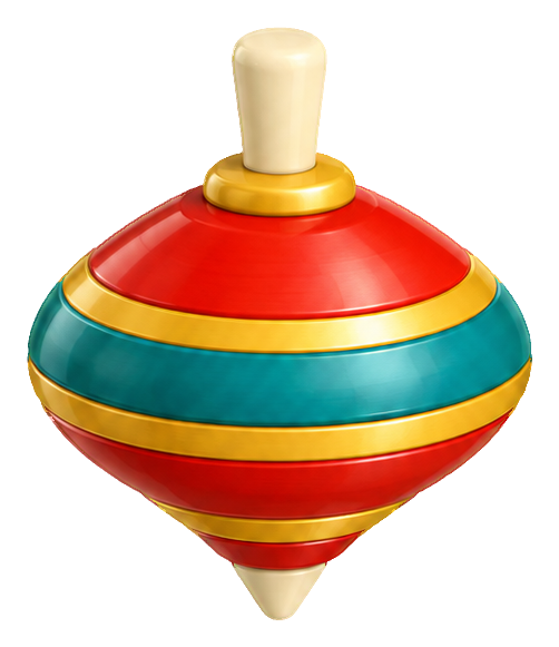 Preview for 3d Toy Box Spinning Top