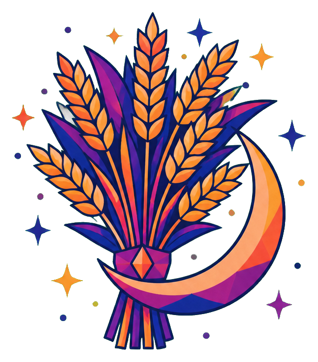 Preview for Virgo Moon Wheat Sticker