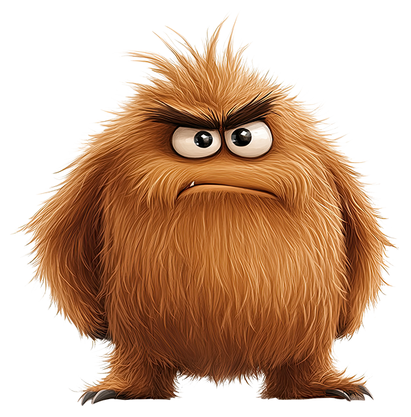 Preview for Angry-cartoon-creature-monsters-sticker-28292