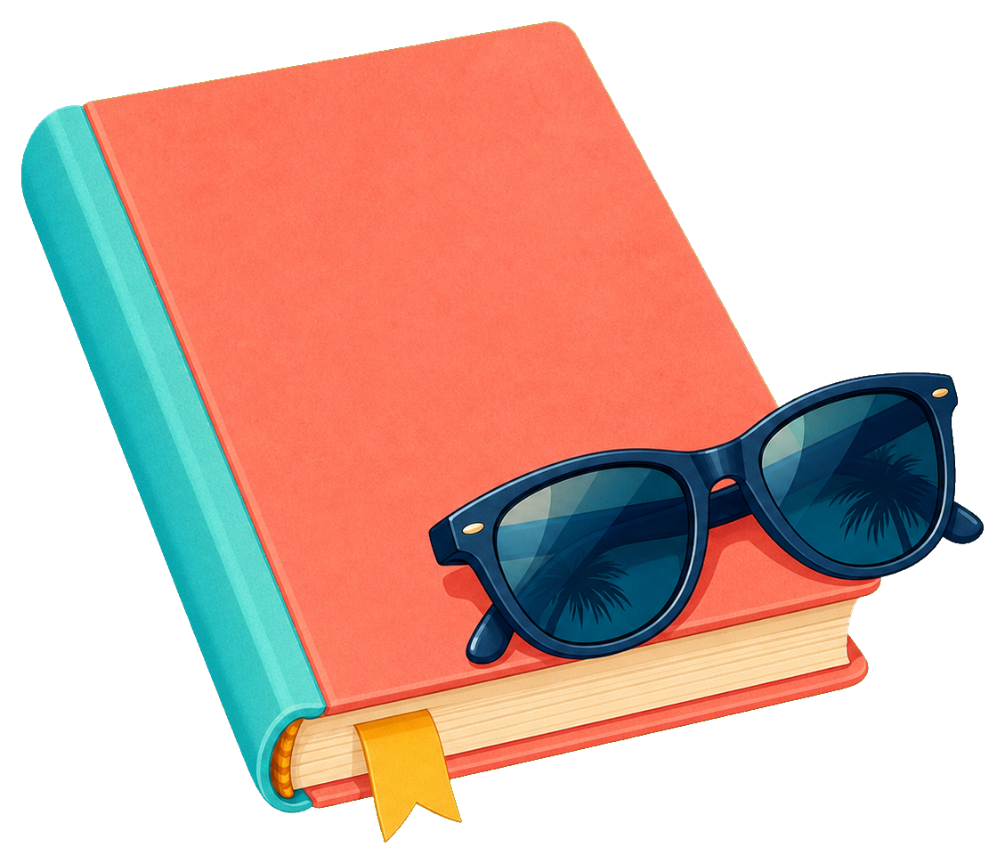 Preview for Summer Book Sticker