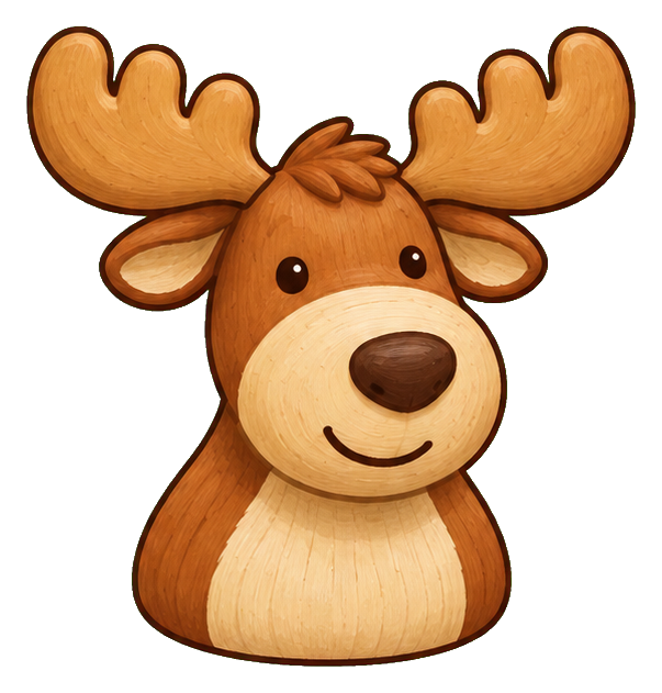 Preview for Moose Head Portrait