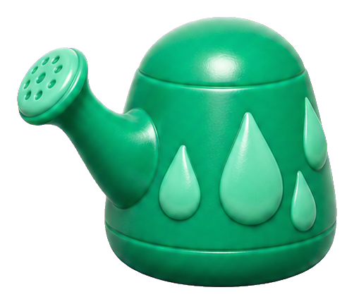 Preview for Emerald Watering Can Sticker