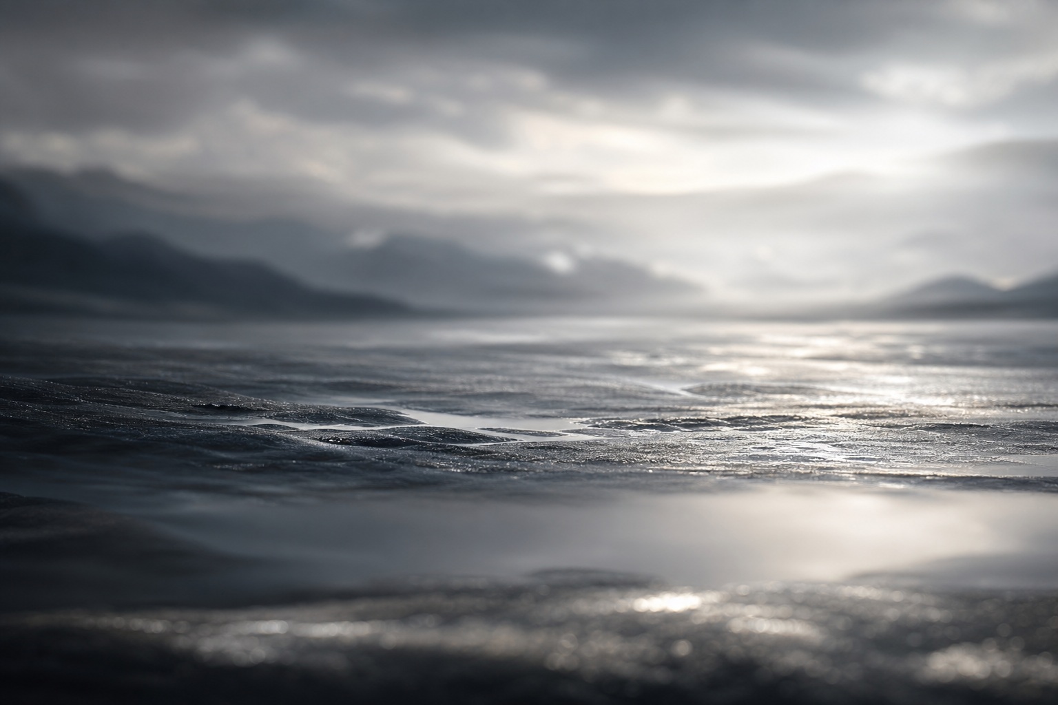 Preview for Charcoal Silver Horizon Background