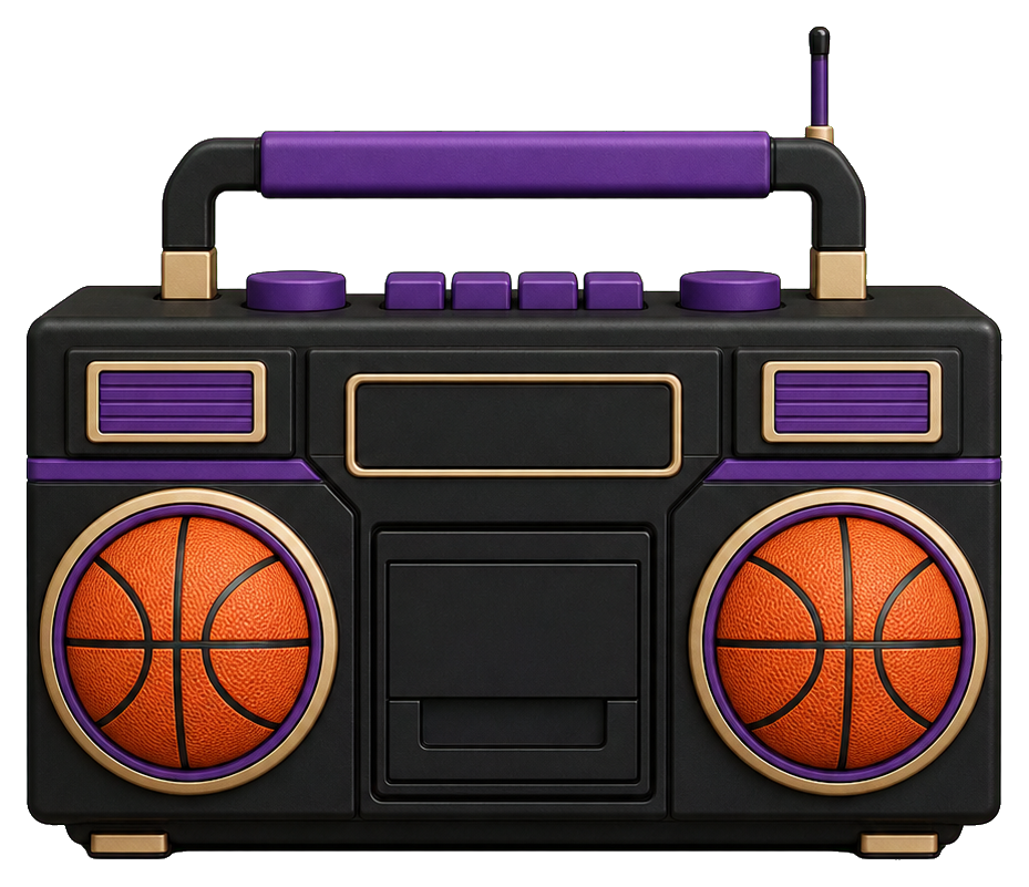 Preview for Basketball Boombox Sticker