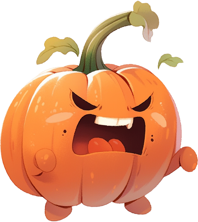 Preview for Halloween-pumpkin-cartoon-character-pumpkins-sticker-9c11c