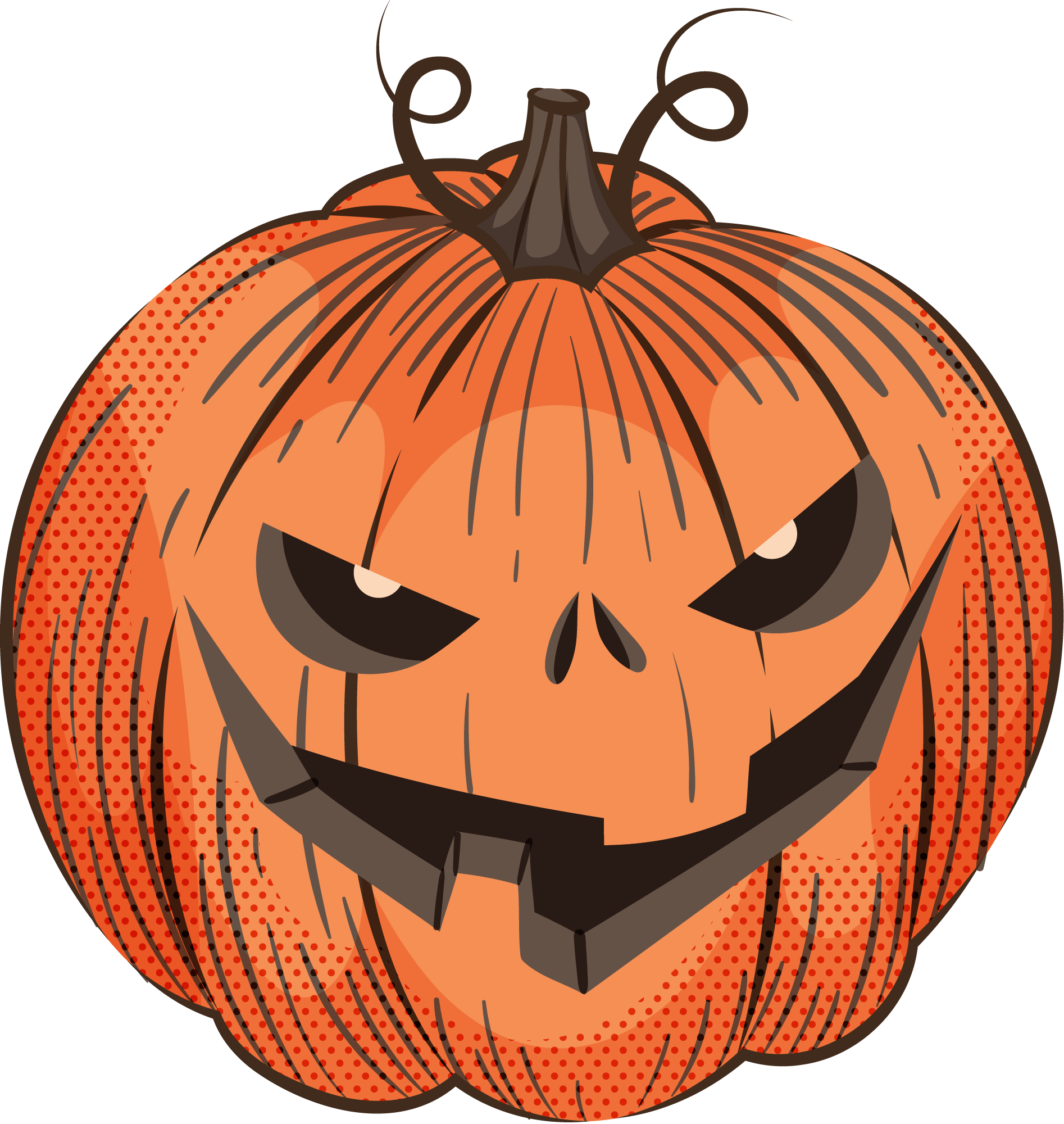 Preview for Halloween-jack-o-lantern-illustration-pumpkins-sticker-c5b3a