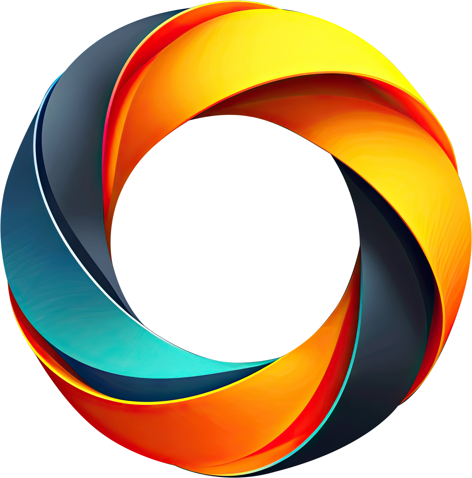 Preview for Vibrant-spiral-design-element-logo-colorful-sticker-4a72b