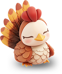 Preview for Happy-cartoon-chicken-illustration-animal-sticker-3c1c7
