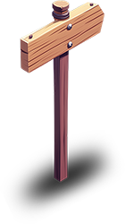 Preview for Wooden-signpost-pixel-art-islandobjects-sticker-8f23b